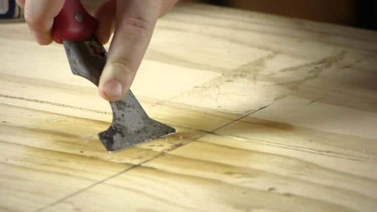 how to remove sticky tile glue from floor